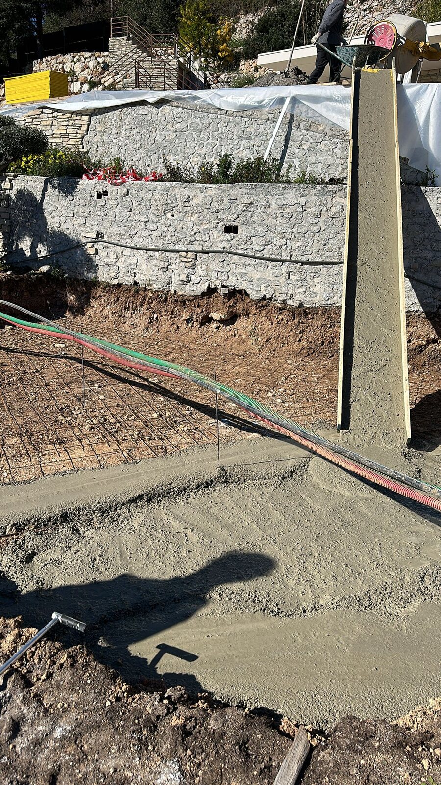 Préparation d’un ouvrage extérieur